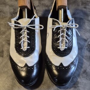 Vintage Tictactoes Saddle Shoes